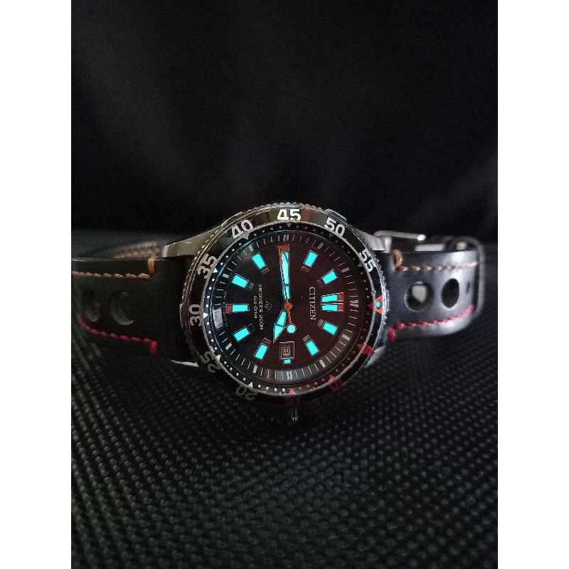 jj02725 jam tangan pria citizen promaster diver eco drive
