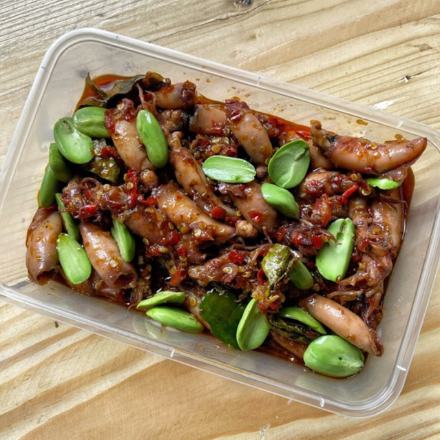 

Cumi Balado Pete - Homemade - Ready Setiap Hari