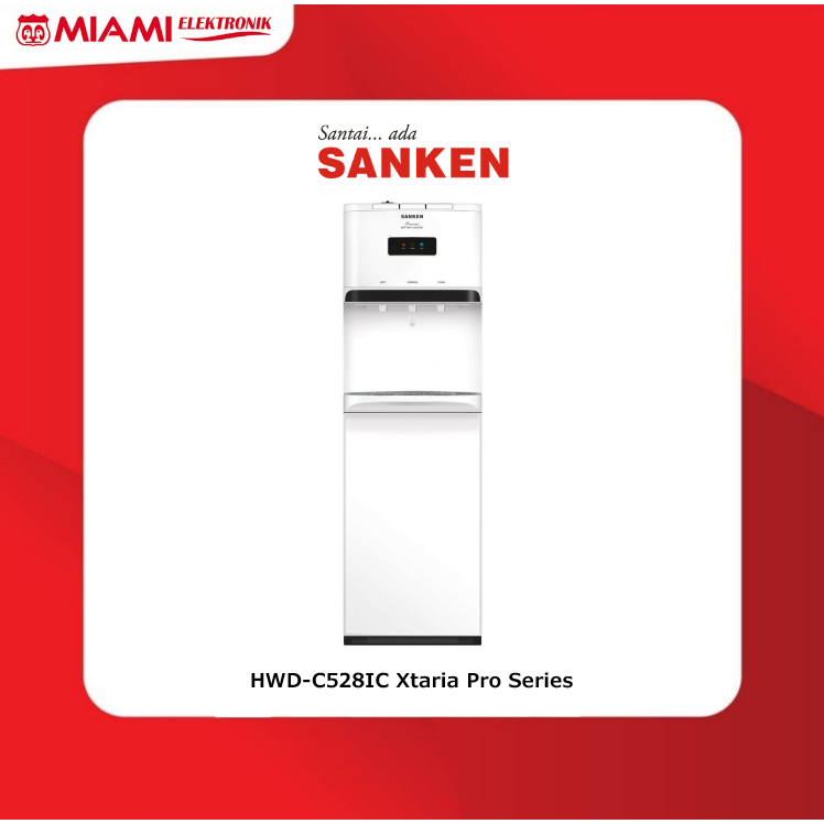 SANKEN HWD-C528IC / HWDC528IC Dispenser Galon Bawah Xtaria Pro Series