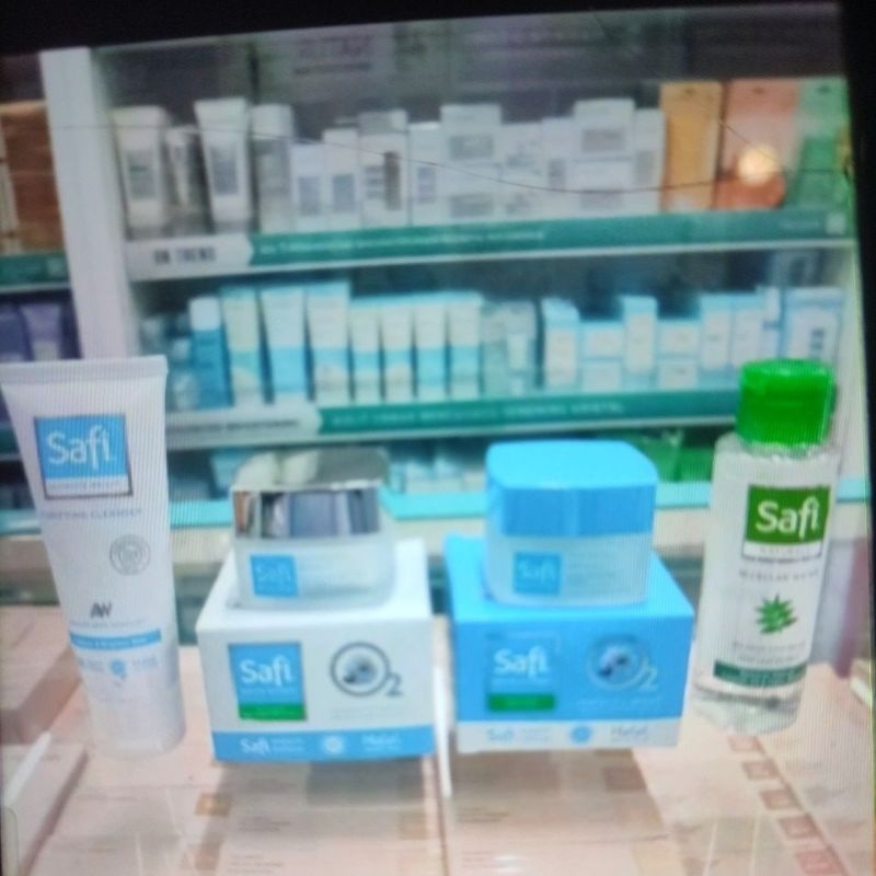 (BISA COD) Paket Safi White Expert Skincare FREE MICELLAR WATER