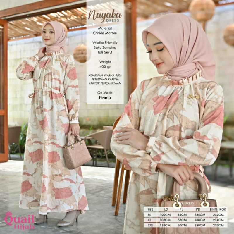 NAYAKA DRESS_by Quail Hijab
