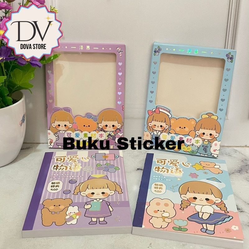 

SET STICKER BUKU KODE SZ 55 STICKER LUCU RANDOM