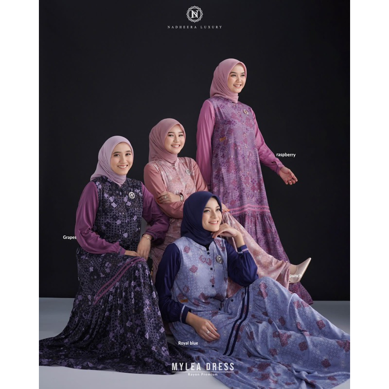 TEBUS MURAH✅ MYLEA DRESS NEW SERIES NADHEERA LUXURY