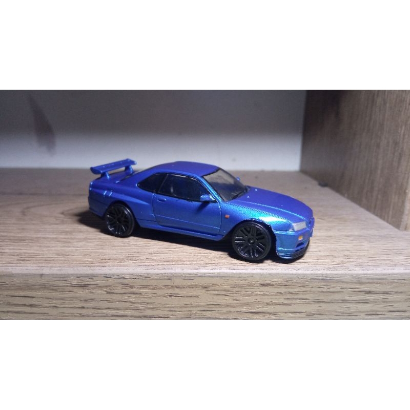 TAKARA STRUCTURE MODEL NISSAN SKYLINE GTR R34