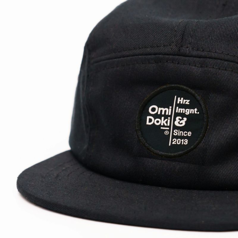 Topi Five Panel Omidoki Hitam &amp; Army