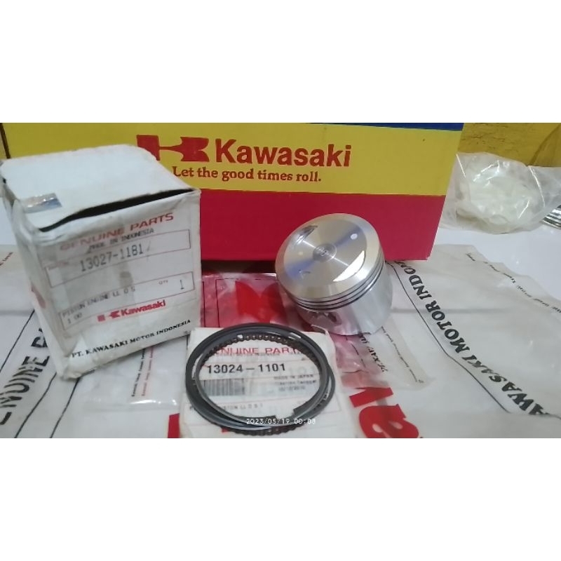 piston atau seher Kaze + ring OS 100