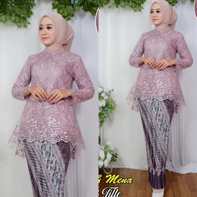 (REAL PICT)Kebaya Wisuda Modern Stelan Kebaya Kondangan Set Kebaya Terbaru By Laquse Kebaya