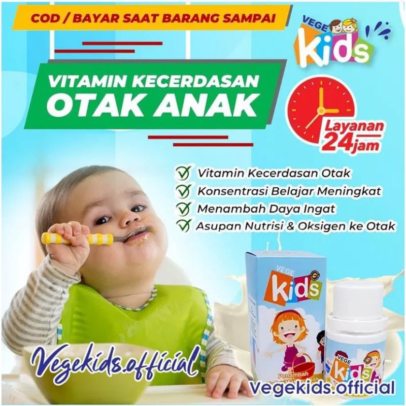 Vegekids Vitamin Anak Penambah Nafsu Makan Paket HEMAT