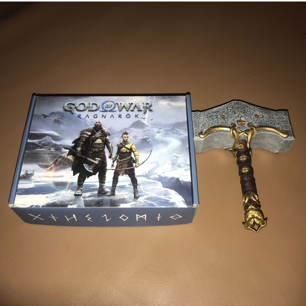 God of War Ragnarok Pen With Stand / Hadiah Official Limited Edition Original Collectible PS4 PS5 Me