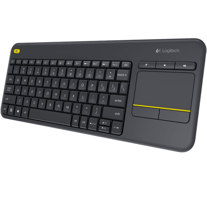 Keyboard LOGITECH Wireless Touch K400 PLUS - Garansi Resmi