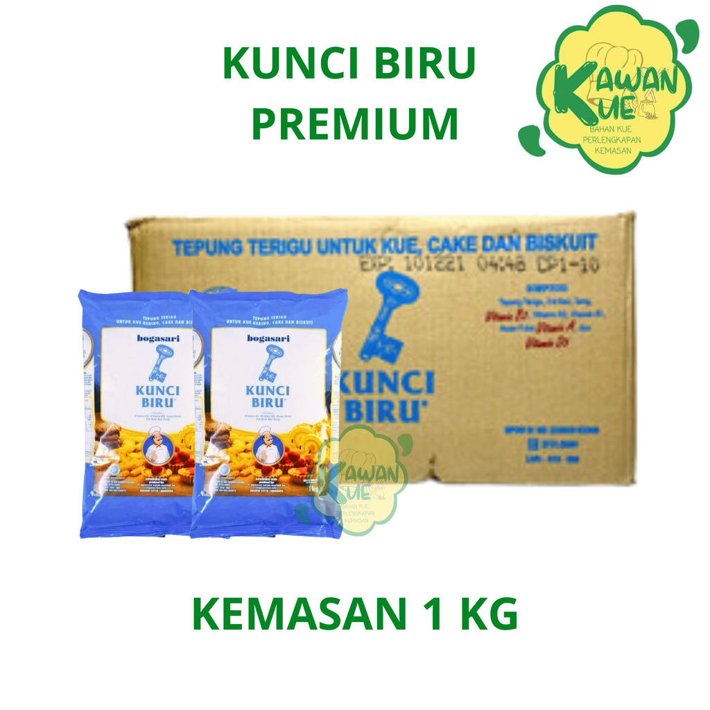 

TEPUNG KUNCI BIRU PREMIUM DAN TIMBANG Kemasan 1 kg
