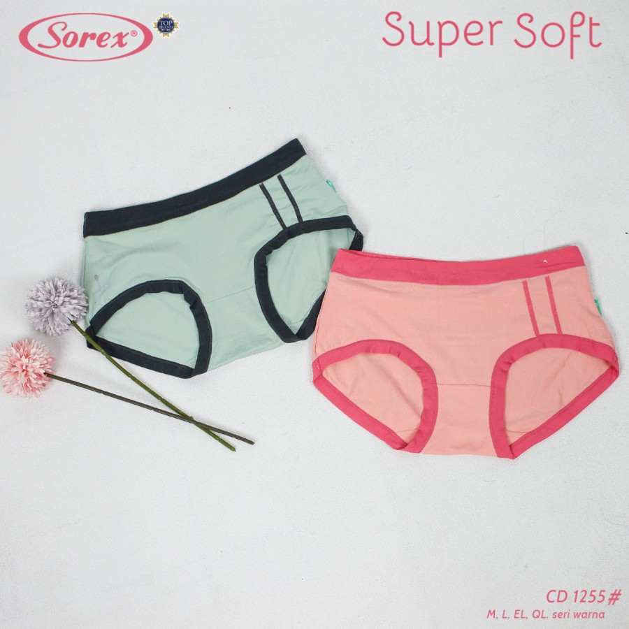 Sorex Super Soft Celana Dalam Wanita (CD) 1255 Size EL Random