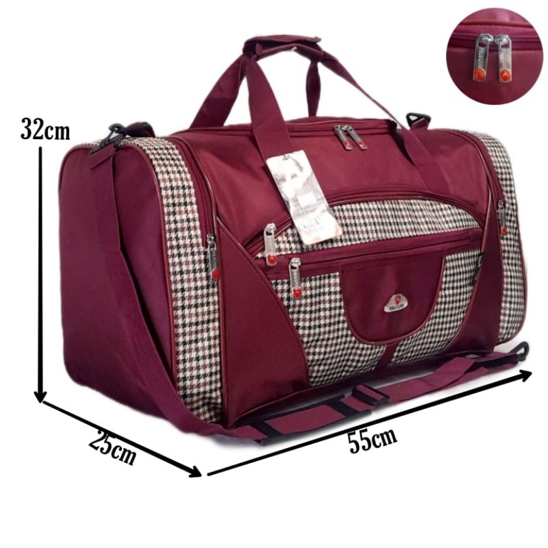 Tas traveling tas mudik jumbo tas polo live tas selempang jumbo 449