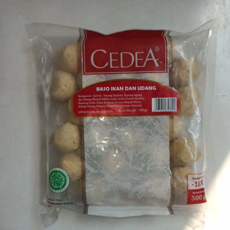 Cedea Salmon Ball Baso Bakso Promo Frozen Ready Bandung 200gr