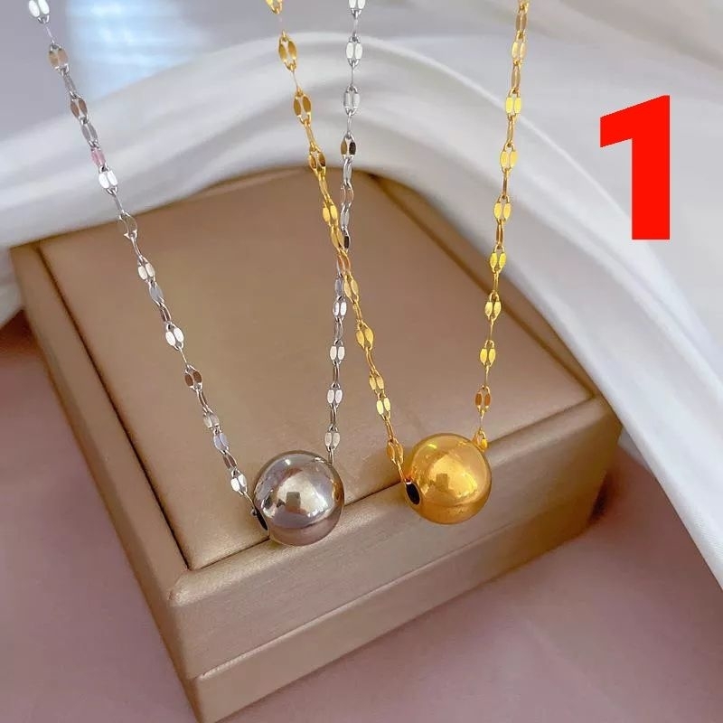 Kalung emas muda kadar 15% (KALUNG+LIONTIN BERAT 2 GRAM)