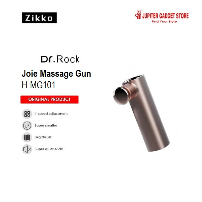 Alat Pijat Zikko Dr. Rock Joie Body Massage Gun Skin Friendly