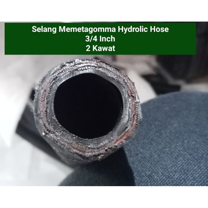 Selang Metagomma 3/4 Inch Hydrolic Hose Pom Mini 2 Kawat
