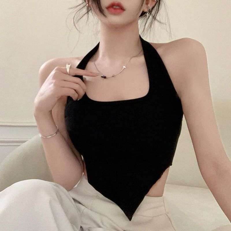 TJM  BR390 Crop Tank Top Style Import Tanktop Bra Leher Sexy Fashion Korean