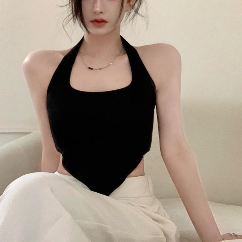 TJM  BR390 Crop Tank Top Style Import Tanktop Bra Leher Sexy Fashion Korean