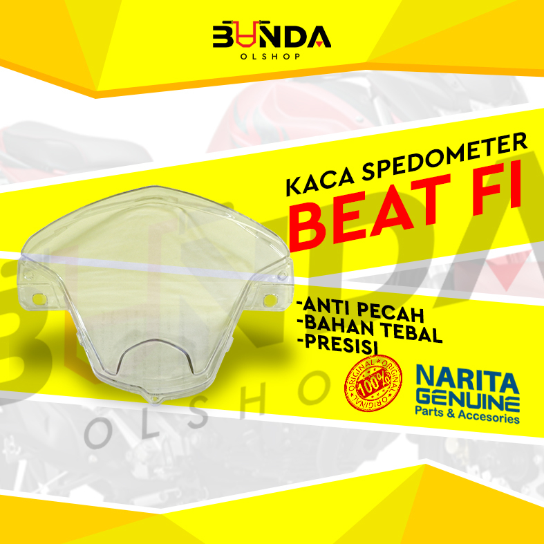 MIKA KACA SPEEDOMETER KILOMETER MOTOR HONDA BEAT FI BEAT POP 2013 2014 2015 narita