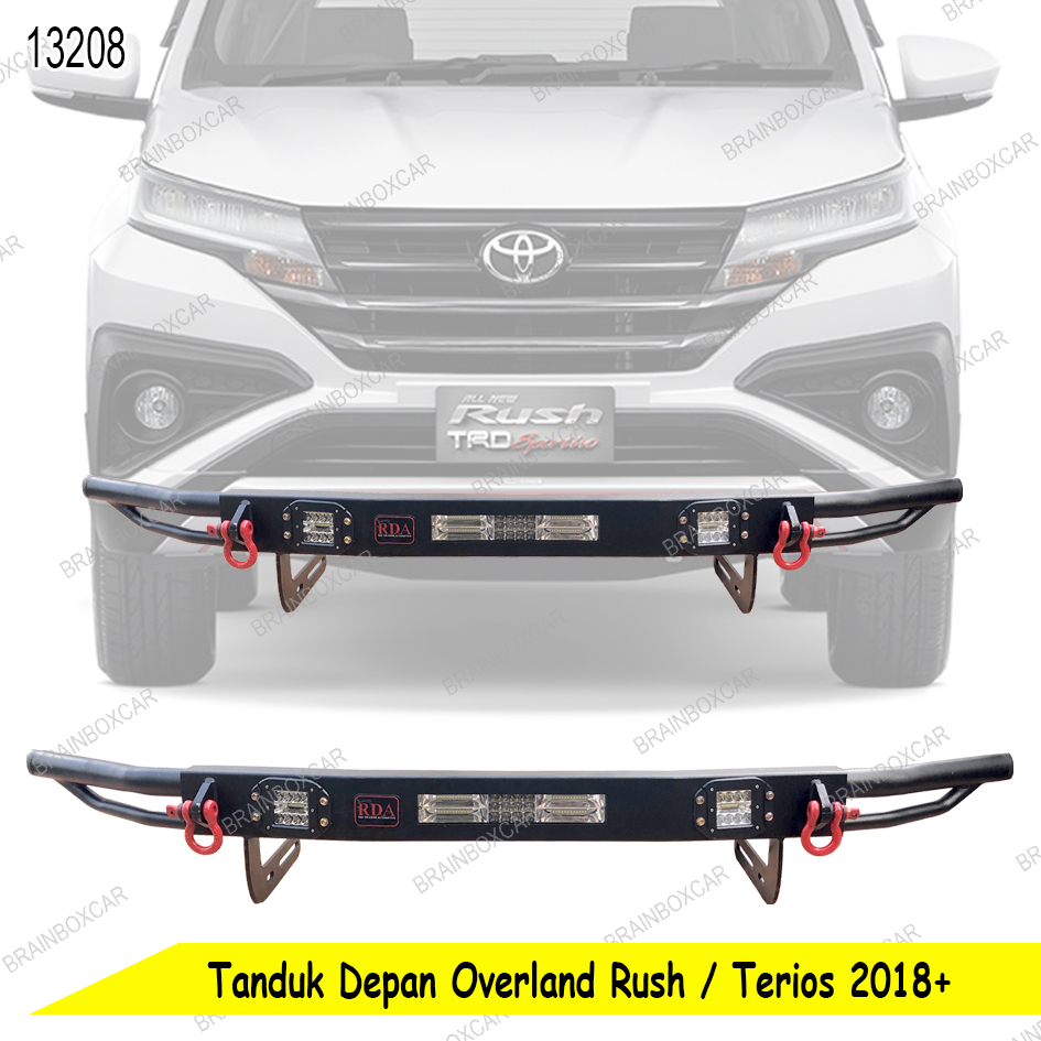 Tanduk Depan Rush Terios 2018+ Model Overland Lampu
