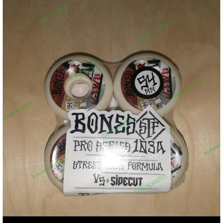 skateboard wheels Bones Stf Pro series JAWS