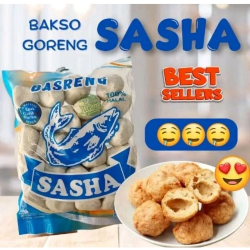 

Sasha basreng bakso goreng isi 10pcs / 25pcs