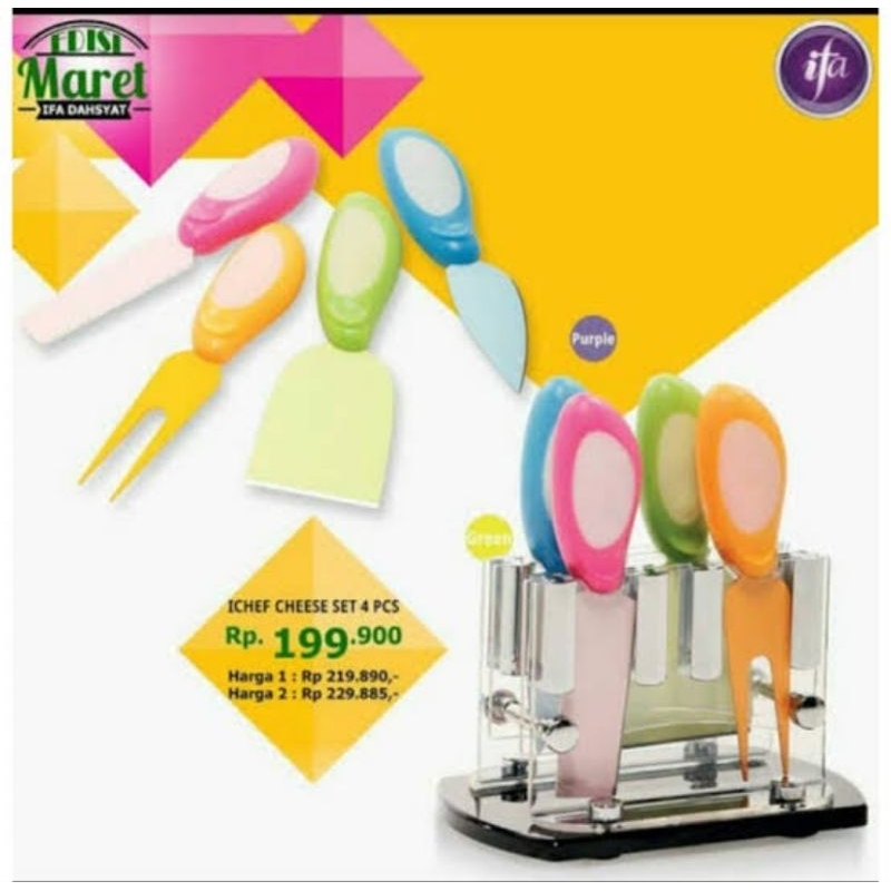 PISAU KEJU / CHEESE SET ICHEF