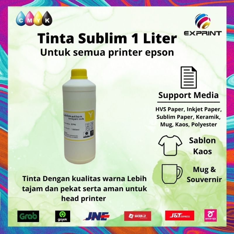 Tinta Sublim 1 liter