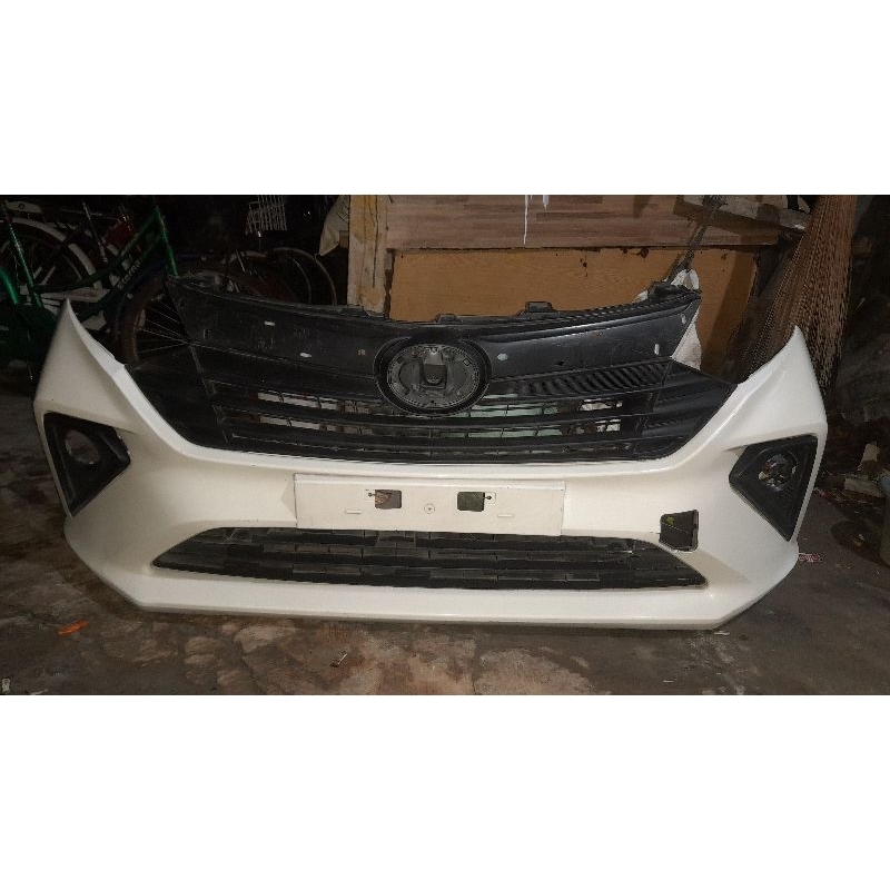 bumper depan sigra 2019 kompli ram dan cover poglamp