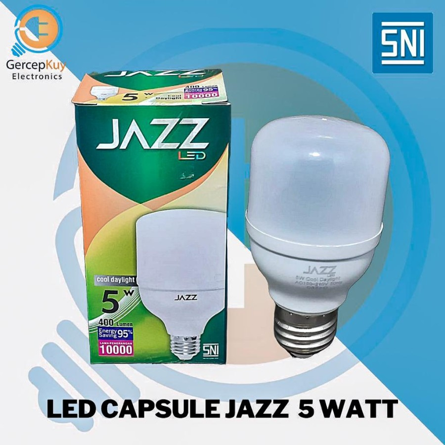 Lampu LED Capsule JAZZ 5 Watt PUTIH E27