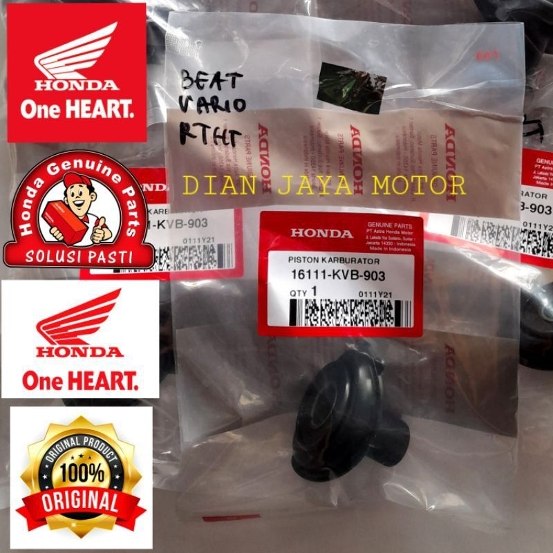 Karet Vakum Karburator Original Honda Genuine Parts KVB Beat Vario Scoopy Original AHM Karet Pakum V