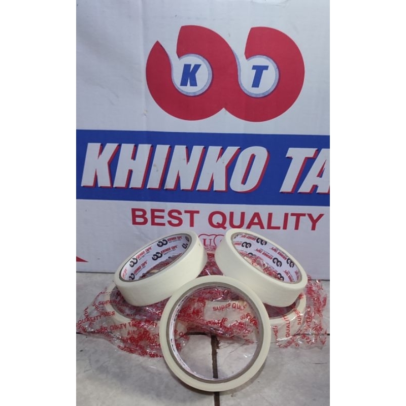 

LAKBAN KERTAS MASKING TAPE 24X15YARD