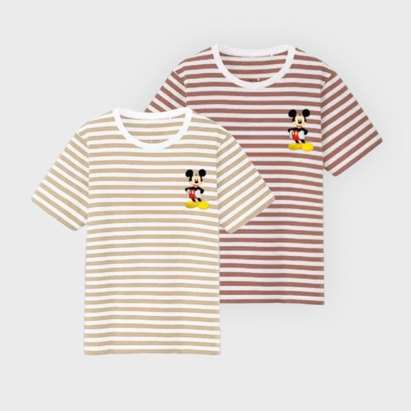 Kaos salur anak perempuan laki laki uniqlo