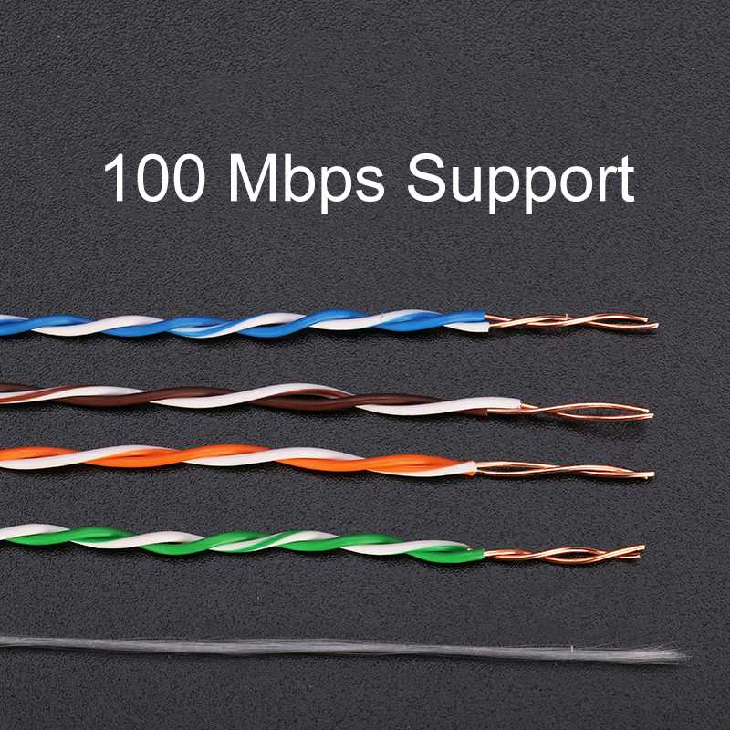 Kabel Jaringan LAN Ethernet CAT 5E 100 Mbps Support 1000ft/305M Kabel Jaringan Material Lapisan Luar PVC Berkualitas