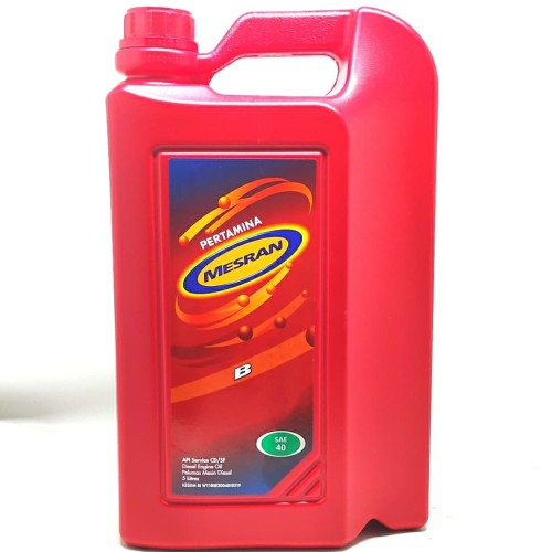 Oli Pertamina Mesran B 5 Liter 40 SAE 40 5 Liter 5Liter 5L B40 SAE40