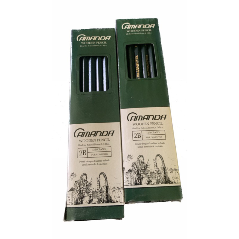 

Pensil 2B Camanda Wooden