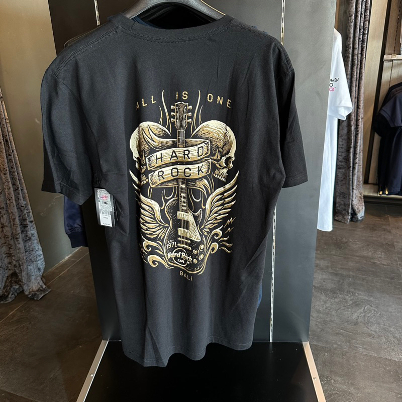 HARDROCK cafe bali baju kaos hitam NEW ARRIVAL ORIGINAL 100%