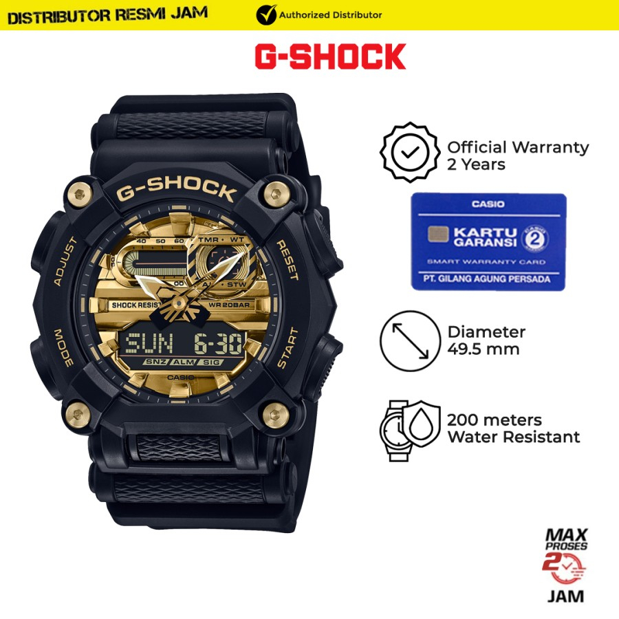G-shock GA-900AG-1ADR GA-900 GA900AG GA900 Garansi Resmi 2 Tahun
