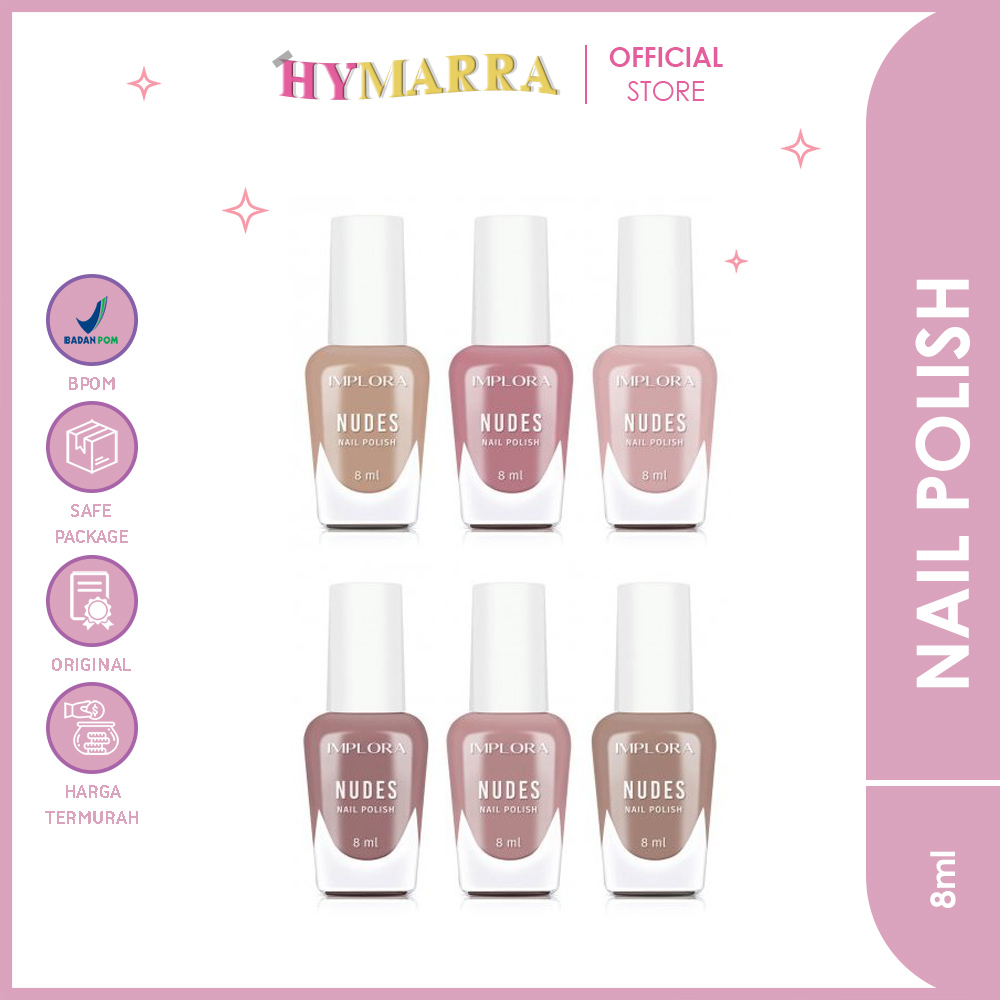 IMPLORA Nail Polish Nude Series