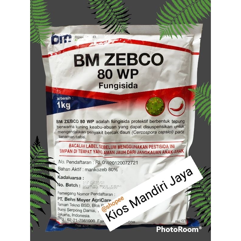 FUNGISIDA BM ZEBCO 80 WP NETTO 1 KG