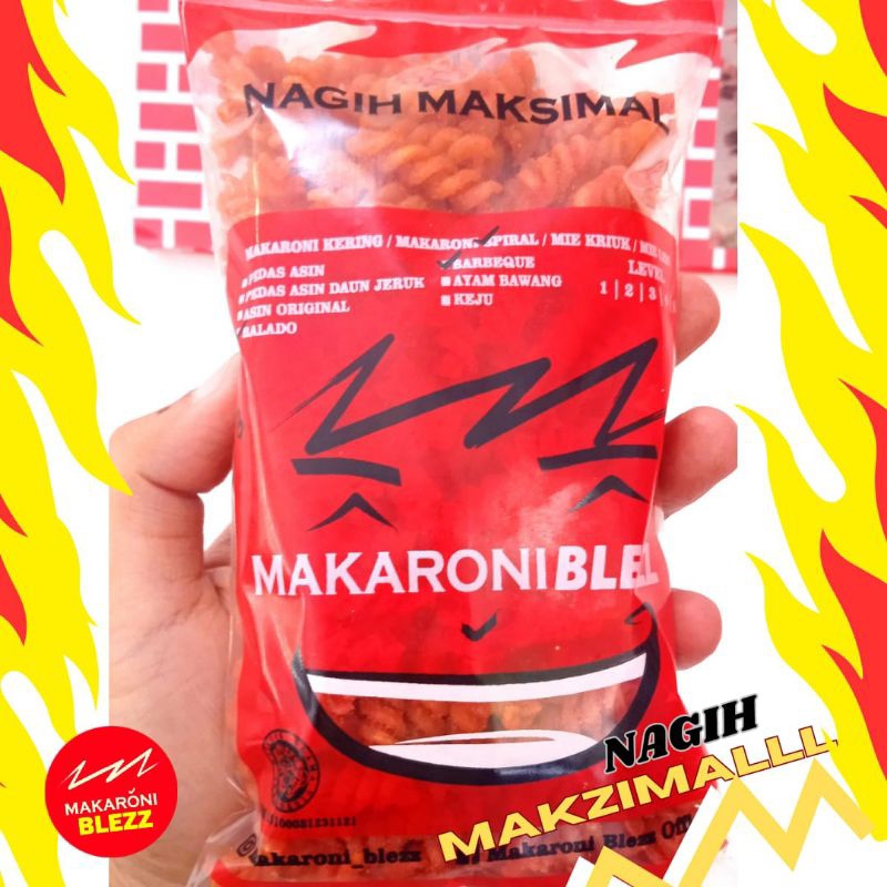 

Makaroni Spiral PEDAS LEVEL kemasan 150 GR