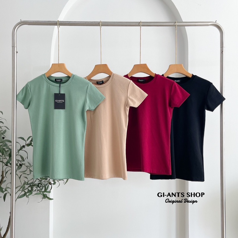 Atasan Giant Basic Roundneck (superbestseller) (BJGB04)