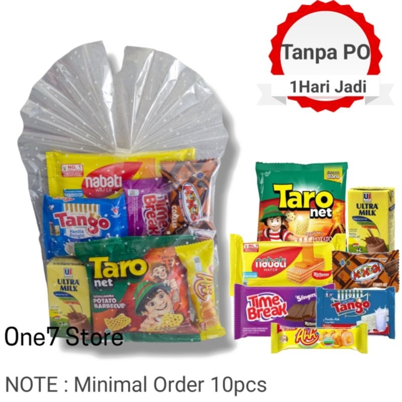

PAKET SNACK ULANG TAHUN / BINGKISAN ULANG TAHUN MURAH / GOODIE BAG / SOUVENIR