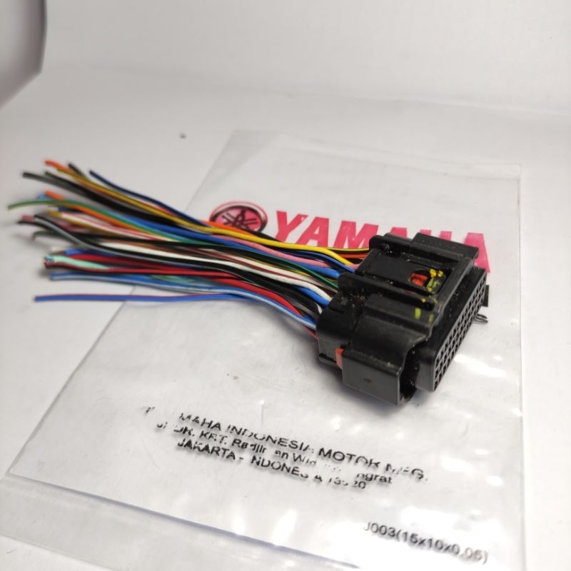 Kabel Soket Socket Ecu Ecm Cdi Yamaha Freego Free go Mx New Mx King 135 Pin 39 kabel 30 Ori Original
