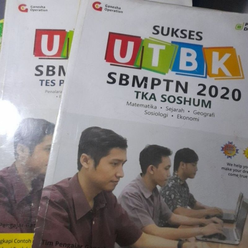 PRELOVED BUKU UTBK SBMPTN SUKSES UTBK SBMPTN 2020
