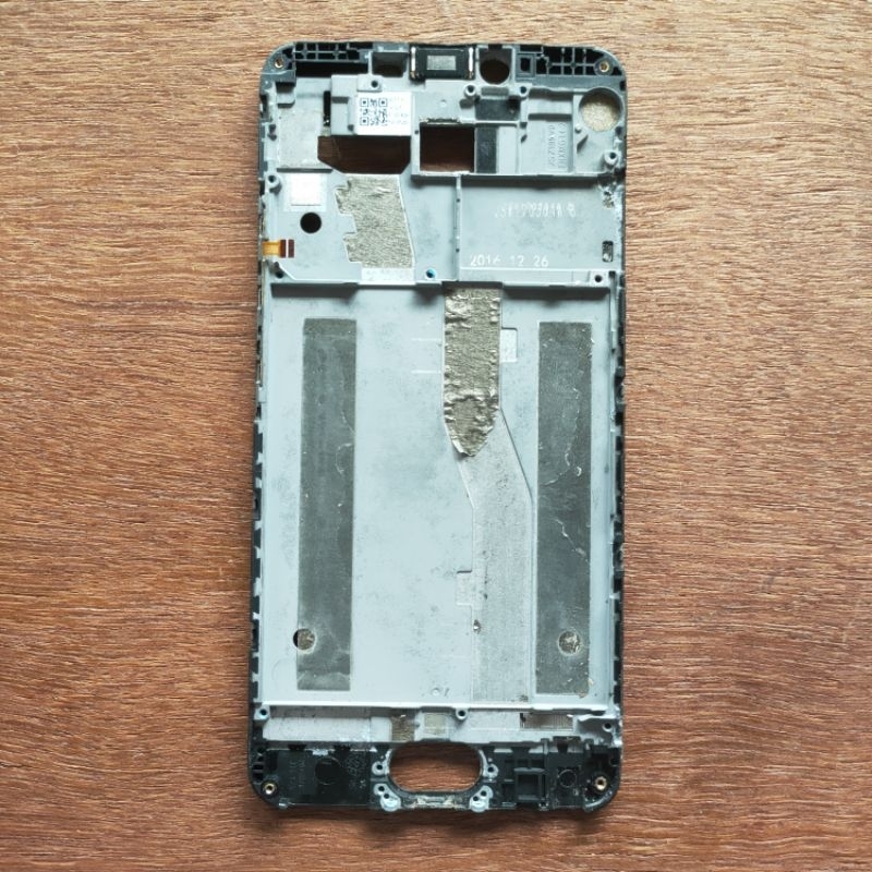 frame tulang tatakan lcd tombol power meizu m5 original copotan