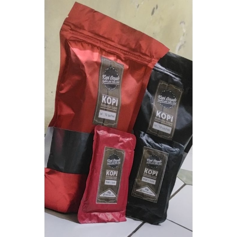 

Kopi Robusta Sachet siap seduh