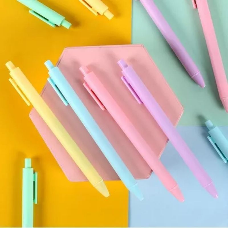 

HF-226 S5721 Pulpen Cetekan Makaron / Pena Pencet Tinta Tebal / Pulpen Kantoran / Pulpen Sekolah