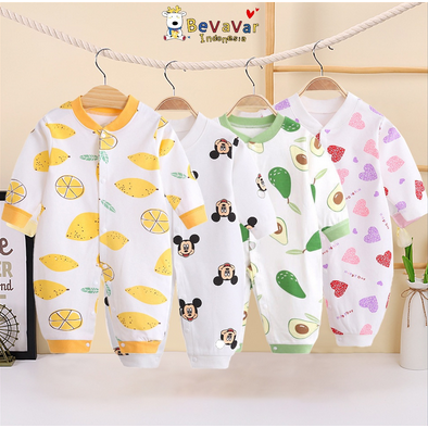 Baju Tidur Anak Bayi / Baju Bayi 6-12 Bulan / Baju Bayi Perempuan Polkadot / Baju Bayi Import Korea 